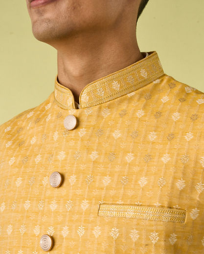 Diwas Men Radiant Sunbeam Kurta Jacket Set