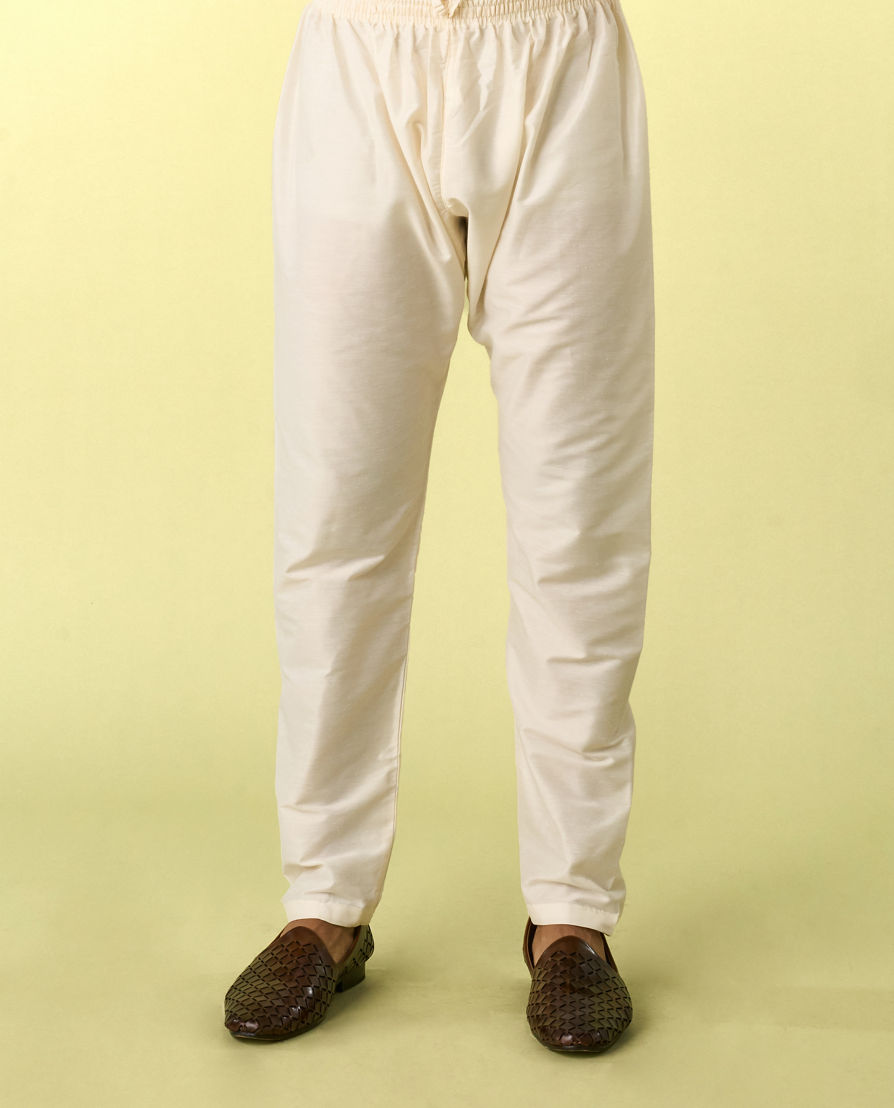 Diwas Men Peachy Pastel Celebration Kurta Jacket Set