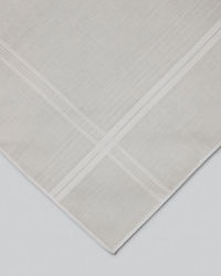 Manyavar Men Premium White Cotton Pack of 3 Handkerchief