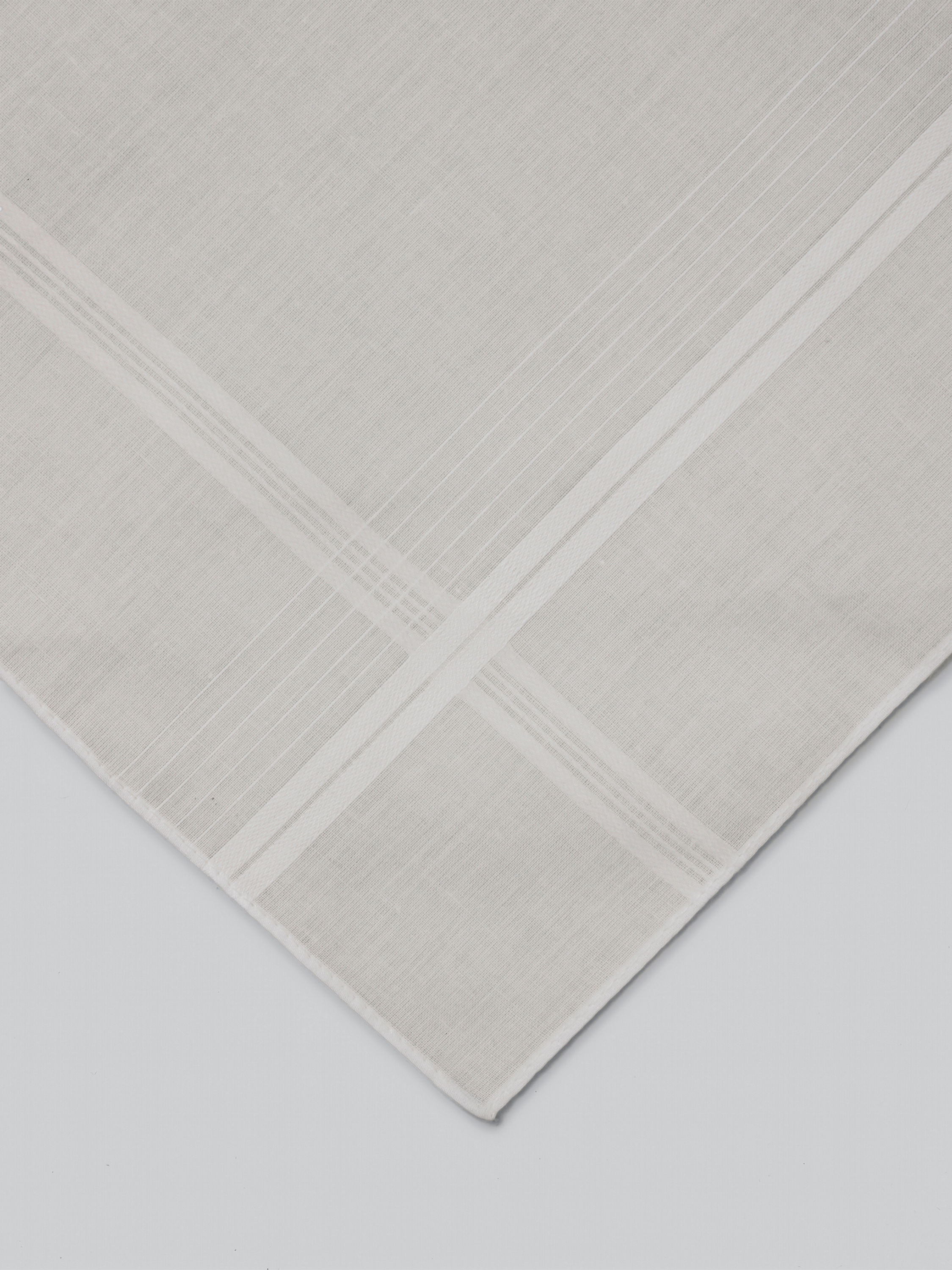 Manyavar Men Premium White Cotton Pack of 3 Handkerchief