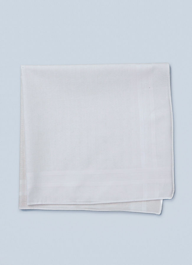 Manyavar Men Soft Cotton Pack of 3 Handkerchief