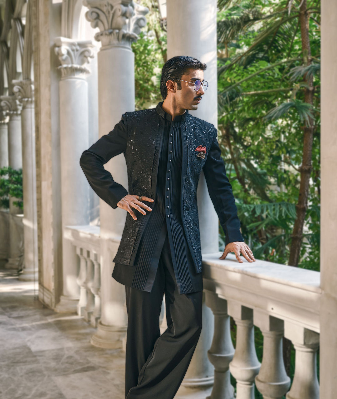 Mens Indowestern