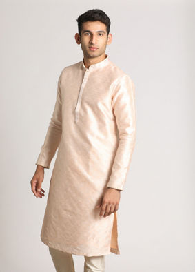 Pastel Pink Kurta Pajama image number 0
