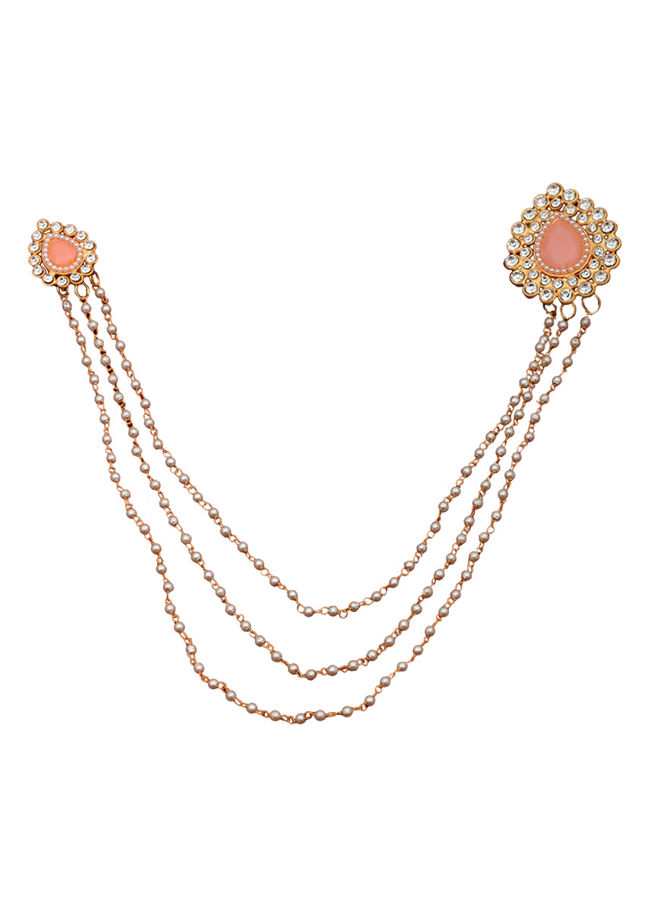 Manyavar Men Exquisite Gajaree Brooch