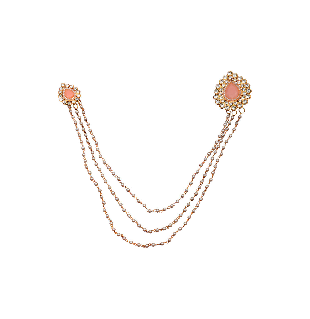 Manyavar Men Exquisite Gajaree Brooch