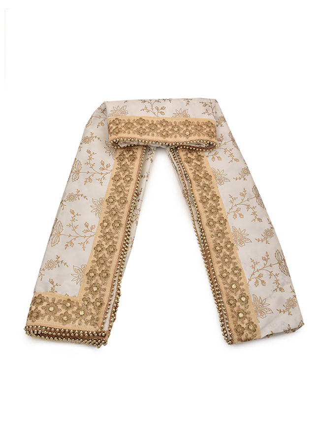 Manyavar Men Classy Cream Dupatta