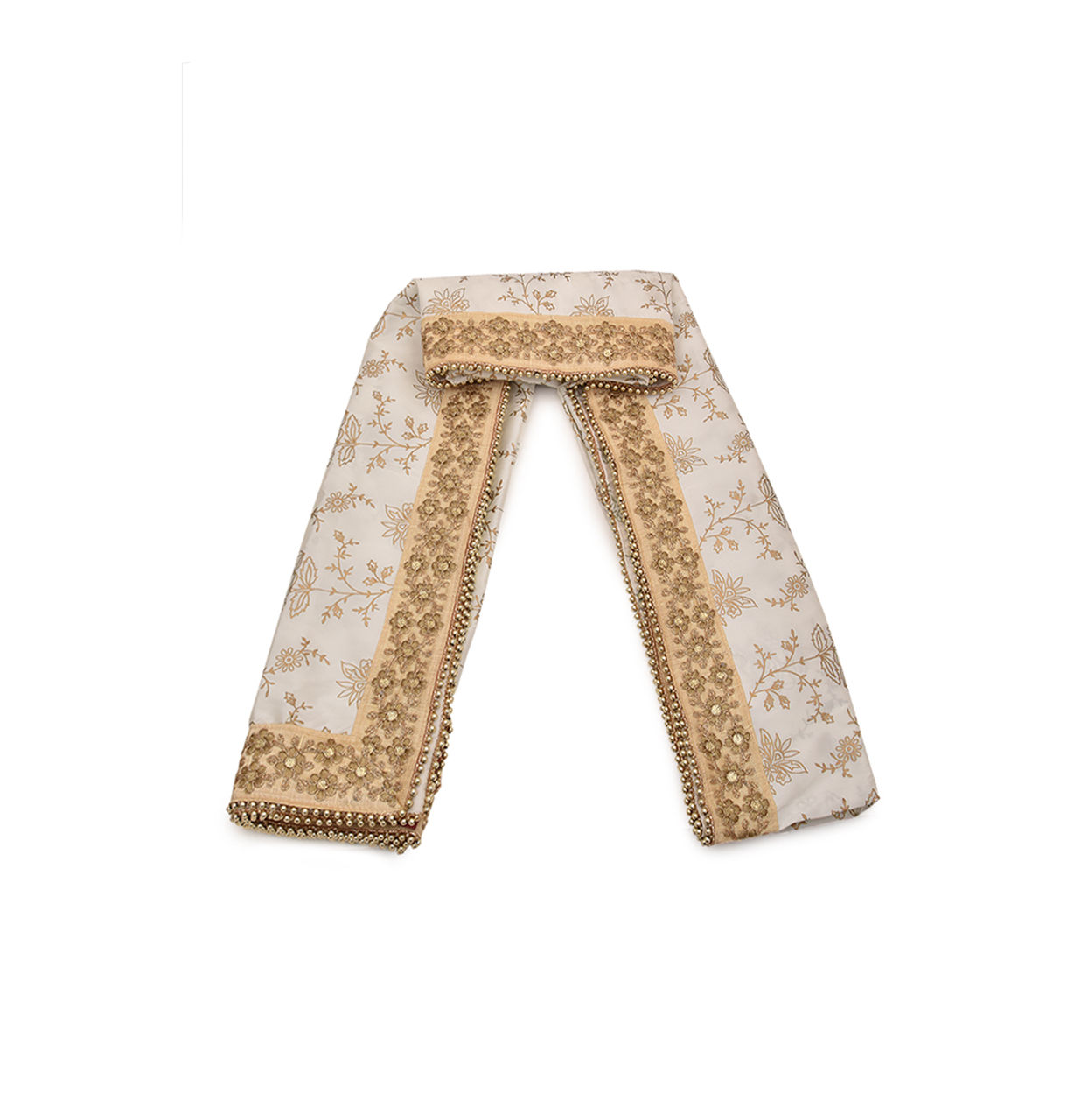 Manyavar Men Classy Cream Dupatta
