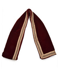 Manyavar Men Attractive Maroon Dupatta