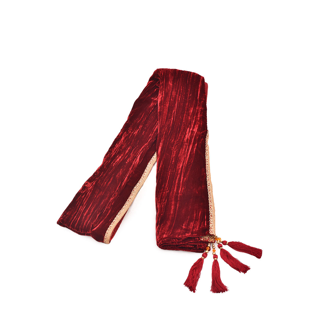 Manyavar Men Gorgeous Maroon Dupatta