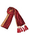 Manyavar Men Stylish Maroon Dupatta