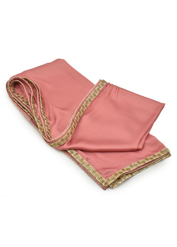 Manyavar Men Beautiful Pink Dupatta