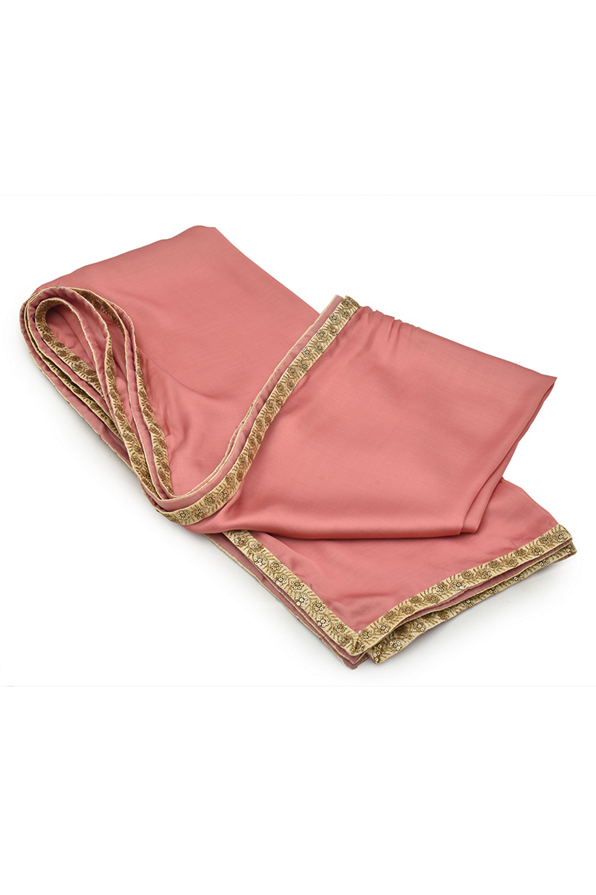 Manyavar Men Beautiful Pink Dupatta