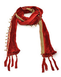 Manyavar Men Graceful Maroon Dupatta