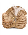 Manyavar Men Attractive Light Color Safa