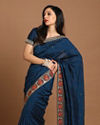 Mohey Women Georgeous Blus Saree