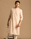 Manyavar Men Self Design Rani Kurta Set