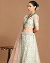 Mohey Women Playful Pista Lehenga