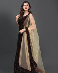 Mohey Women Luxurious Wine Gown