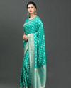 Mohey Women Desirable Dark Green Saree