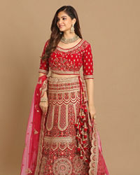 Mohey Women Regal Rani Bridal Lehenga