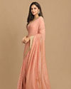 Mohey Women Georgeous Pink Saree image number 4