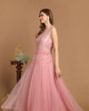 Mohey Women Princessy Pink Gown