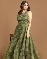 Mohey Women Outlandish Pista Gown