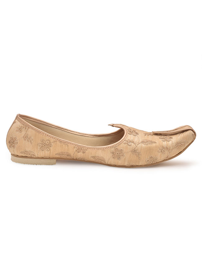 Manyavar Men Elegant Biscuit Juti