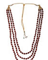 Manyavar Men Enchanting Maroon Mala