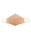 Manyavar Men Embroidered Biscuit Color Mask