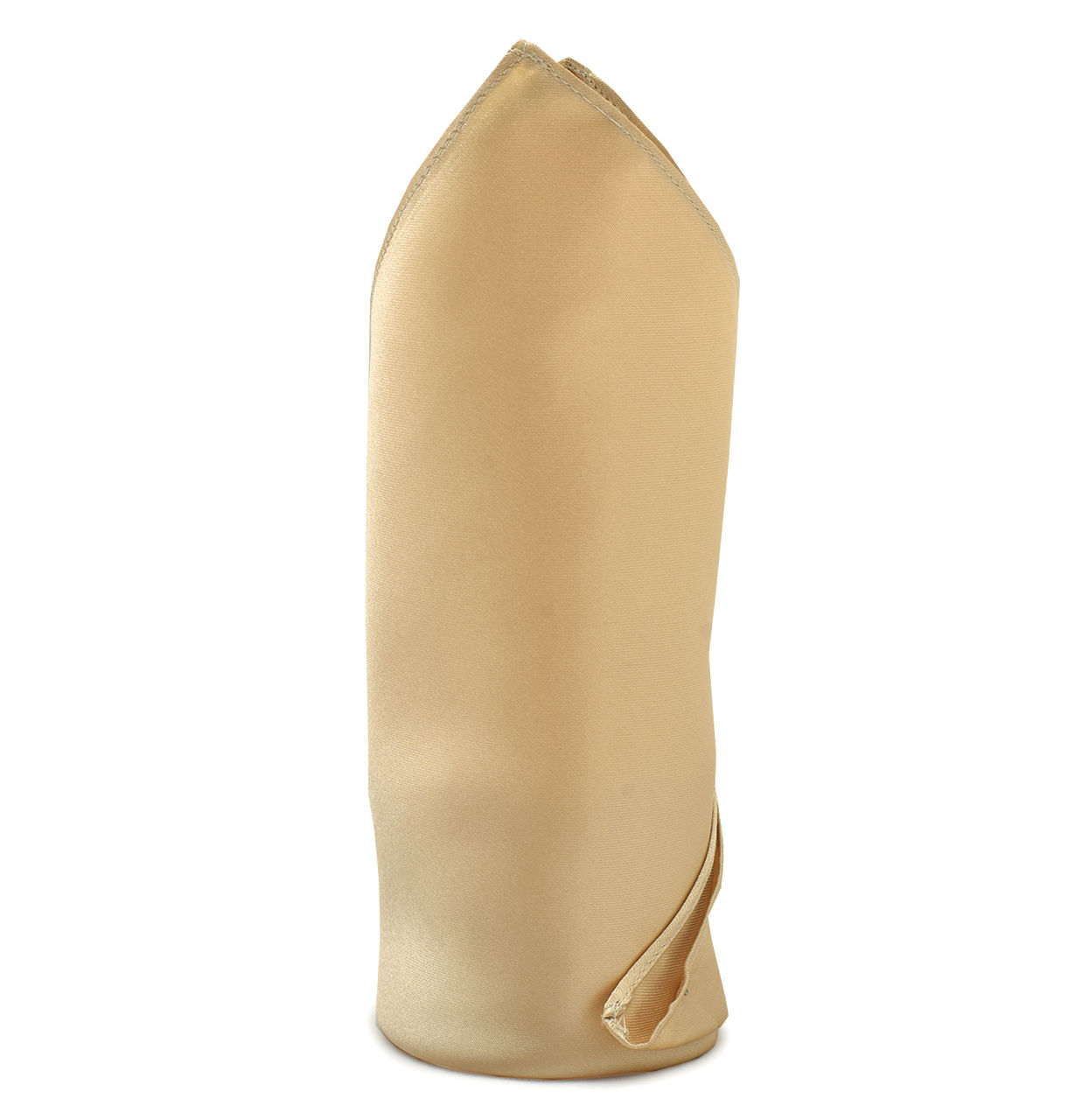 Manyavar Men Satin Fawn Pocket Square