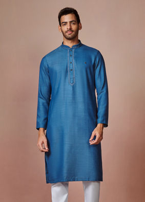Feroze Plain Kurta Set image number 1