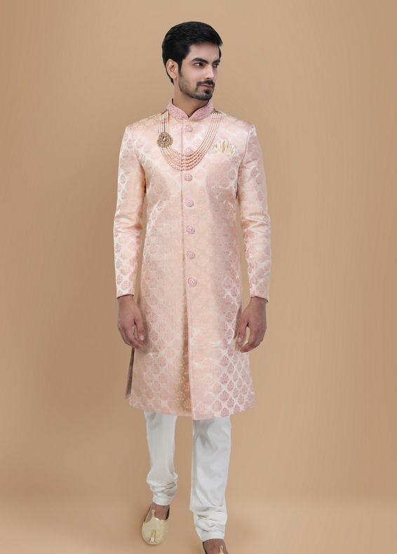 Manyavar Men Royal Rani Sherwani Suit