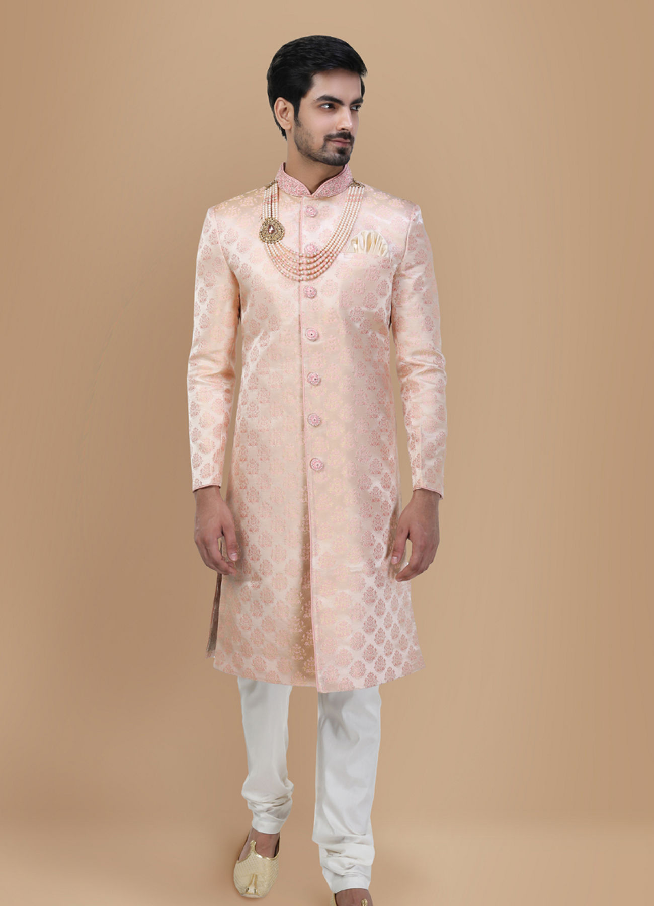 Manyavar Men Royal Rani Sherwani Suit