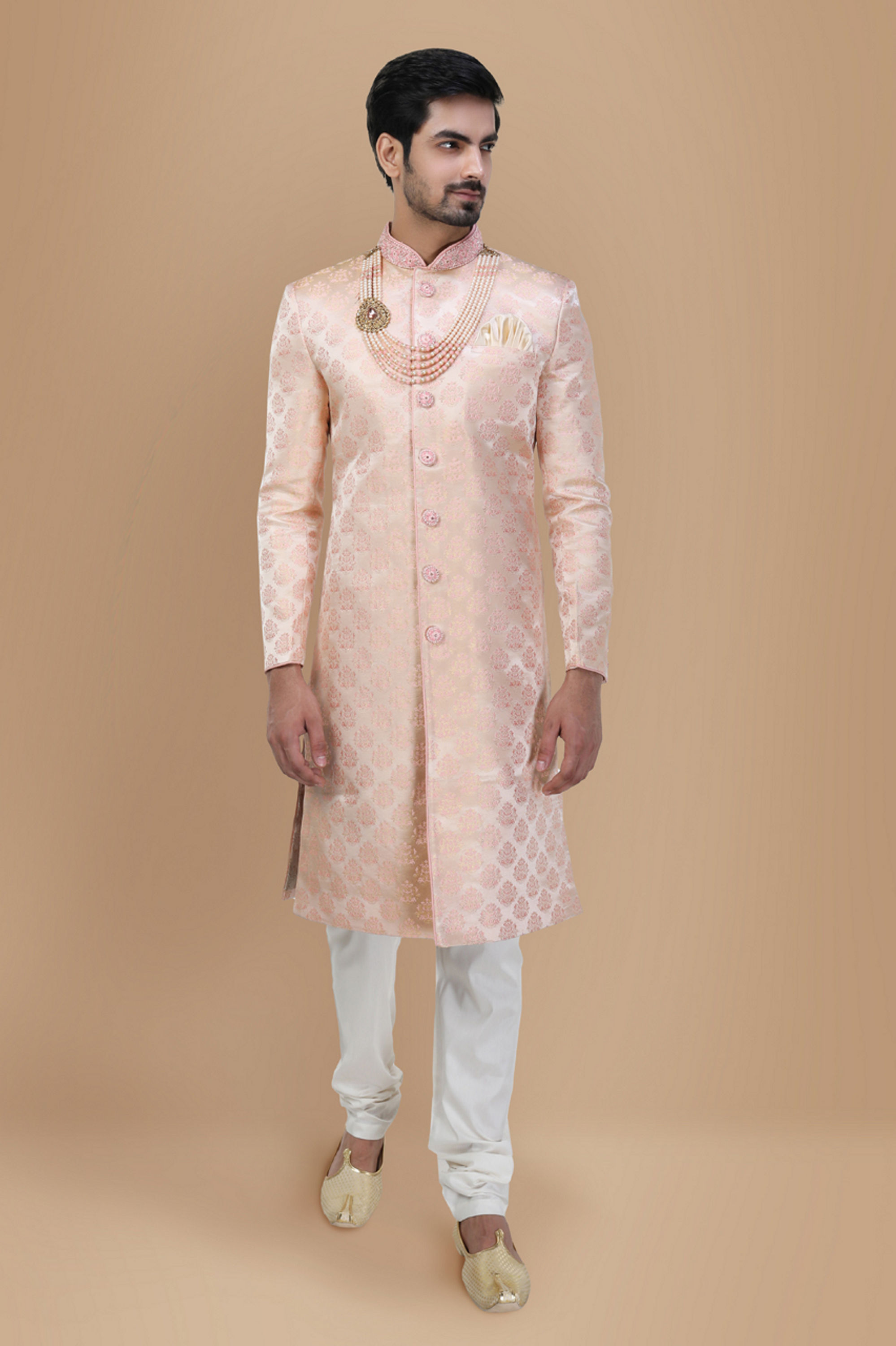 Manyavar Men Royal Rani Sherwani Suit