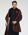 Manyavar Men Sophisticated Black Sherwani Set