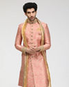 Manyavar Men Gleaming Gajaree Indian Sherwani