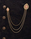 Manyavar Men Exquisite Gajaree Brooch