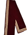 Manyavar Men Attractive Maroon Dupatta