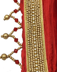 Manyavar Men Graceful Maroon Dupatta