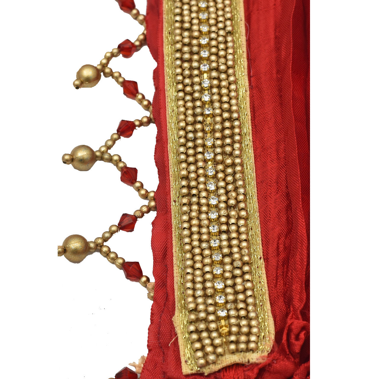 Manyavar Men Graceful Maroon Dupatta