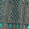 Sea Green Velvet Bridal Lehenga