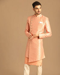 Manyavar Men Pristine Gajaree Indo Western