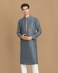 Manyavar Men Charismatic Feroze Kurta Set