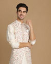 Manyavar Men Floral Embroidered Jacket image number 0