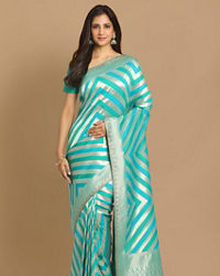 Mohey Women Sublime Blue Saree