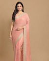 Mohey Women Georgeous Pink Saree image number 0