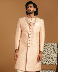 Manyavar Men Quintessential Gajaree Sherwani