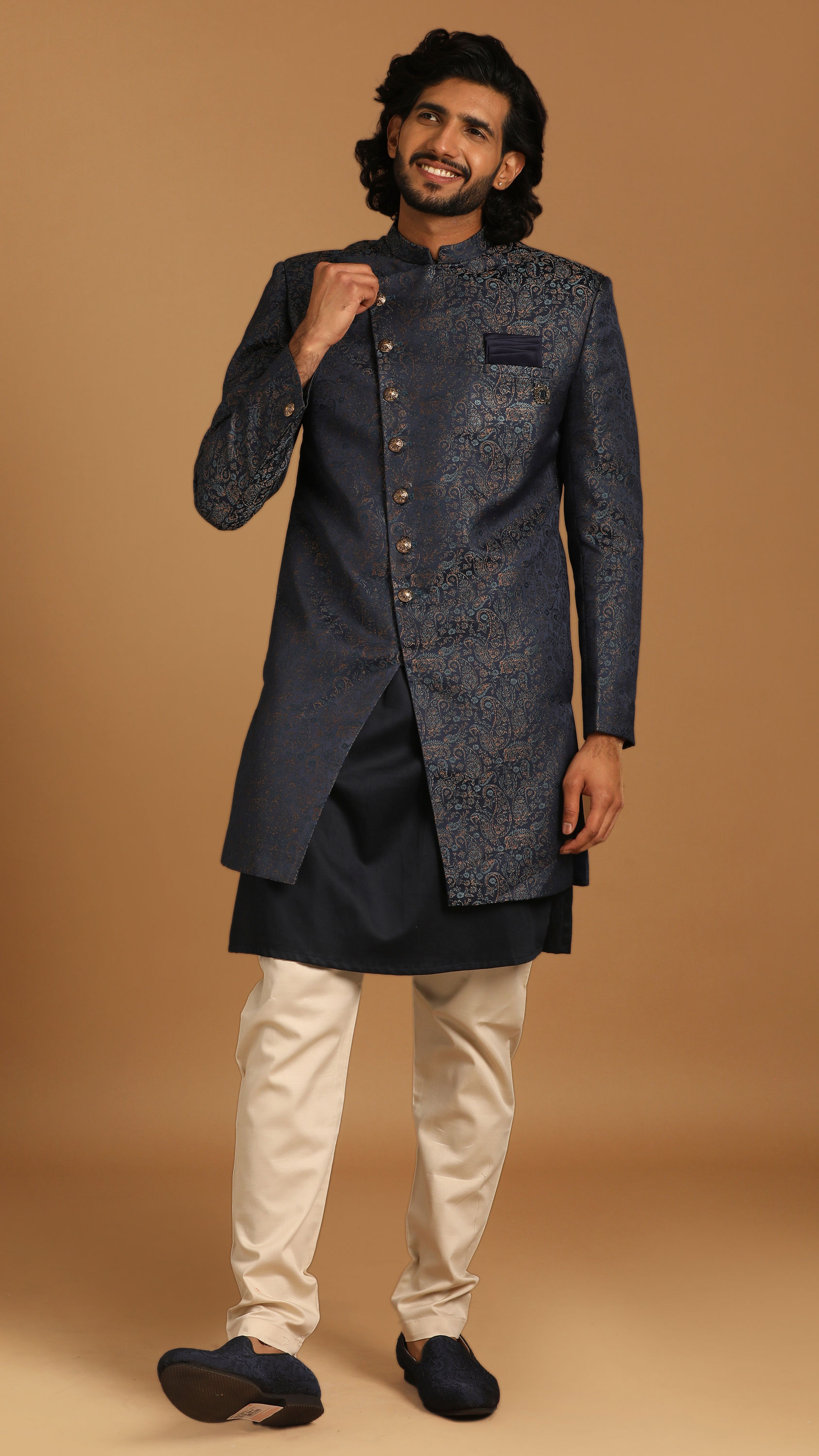 Manyavar Men Flattering Feroze Indo Western