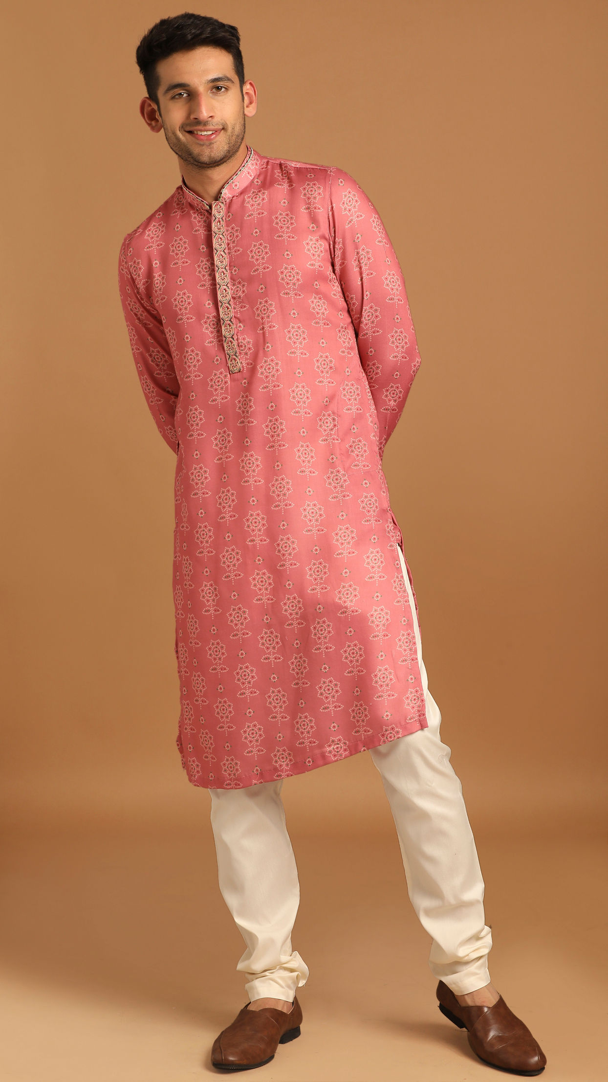 Manyavar Men Glam Gajaree Kurta Set